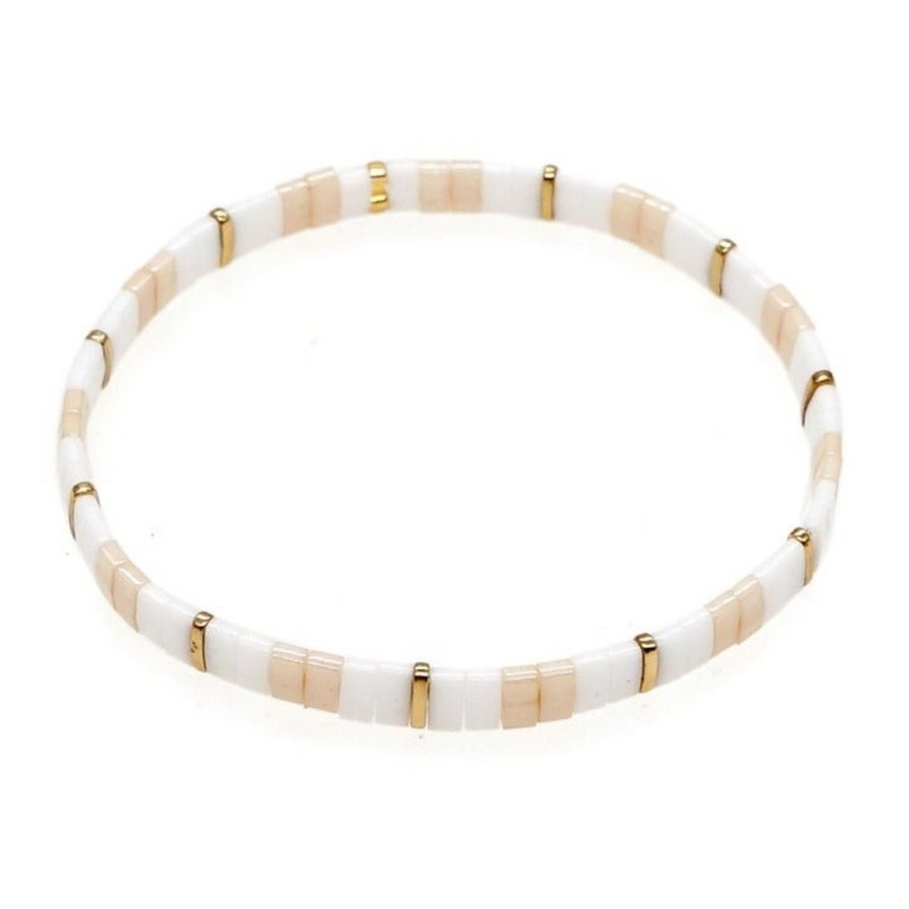 Miyuki Tila Bead Bracelet